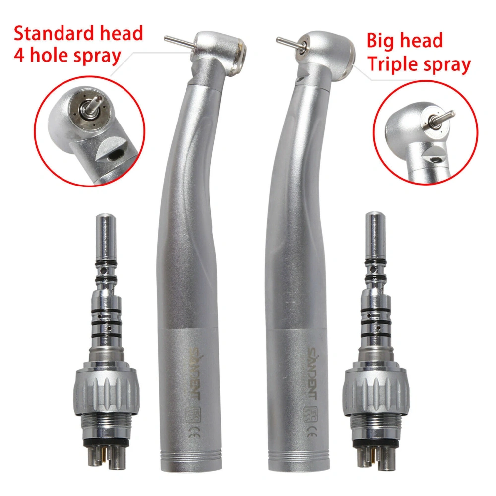 SANDENT Dental High Speed Handpiece Fiber Optic Turbine For KaVo Multiflex Coupler 4/6 Hole