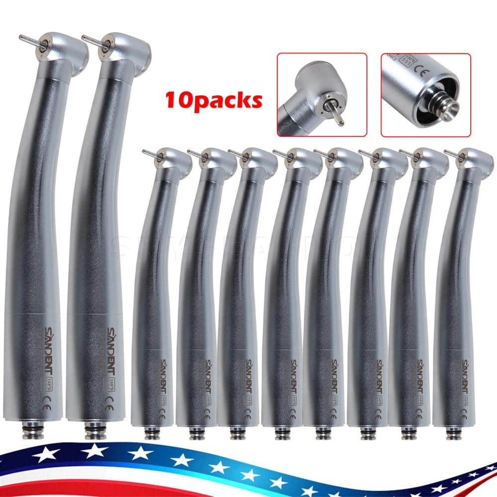 NSK Style Dental High speed Handpiece Turbine 3 Spray Fit NSK non-LED Quick Coupler