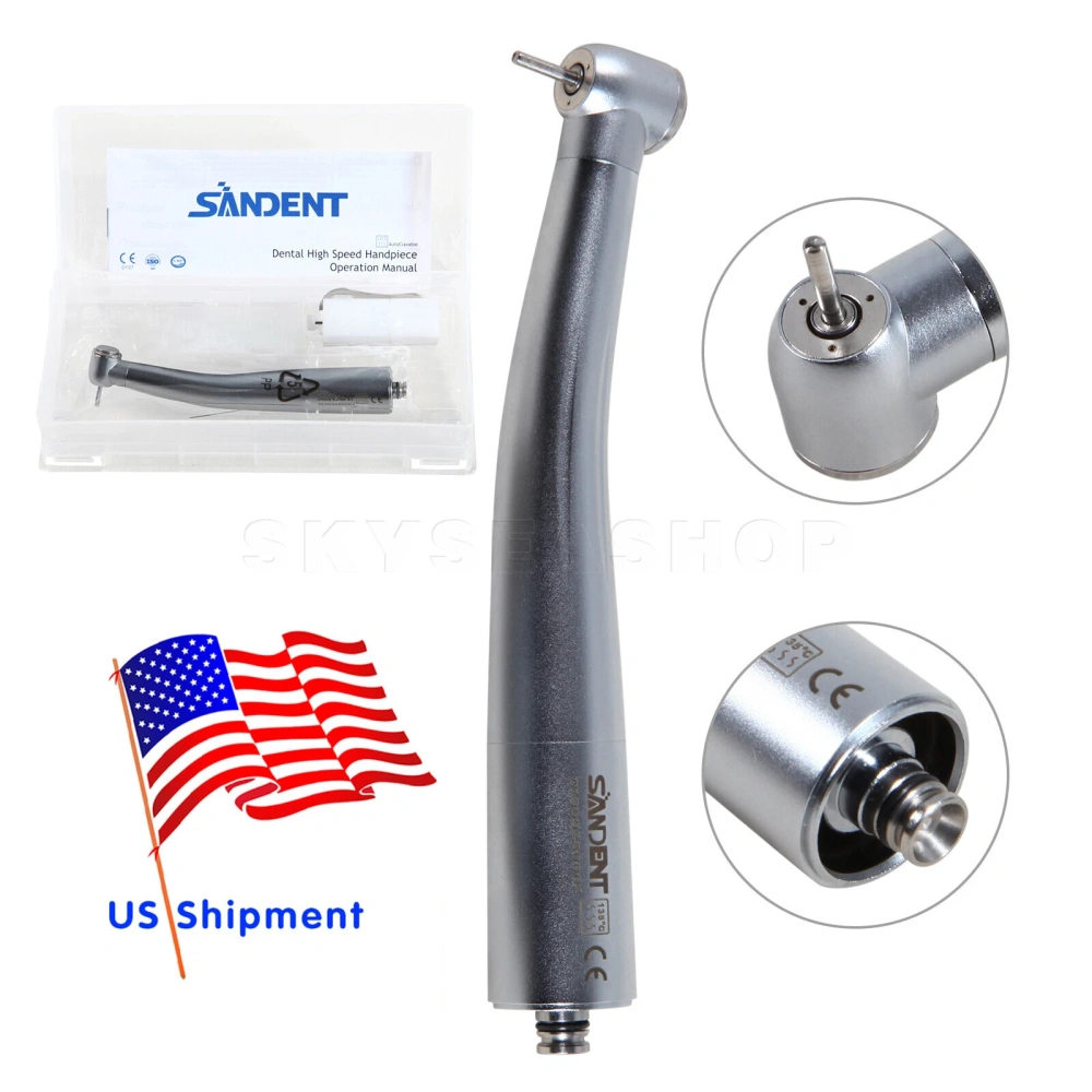 NSK Style Dental High speed Handpiece Turbine 3 Spray Fit NSK non-LED Quick Coupler