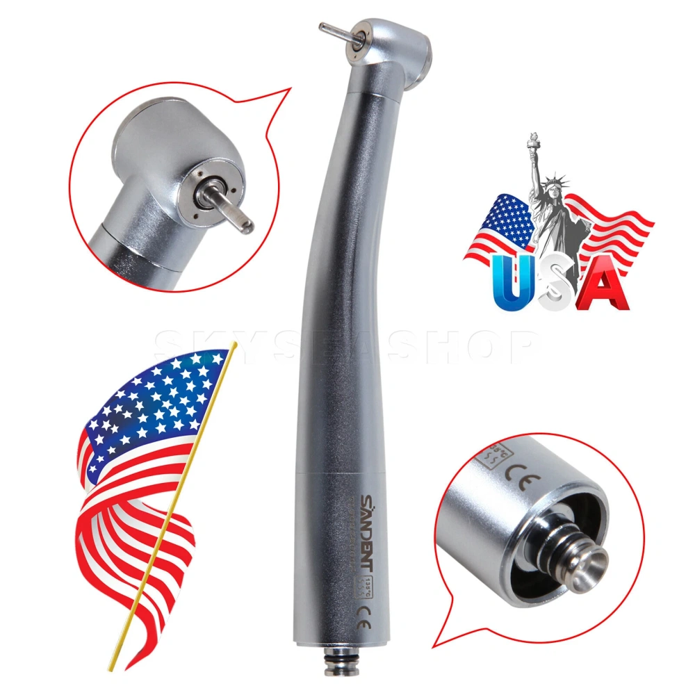 NSK Style Dental High speed Handpiece Turbine 3 Spray Fit NSK non-LED Quick Coupler