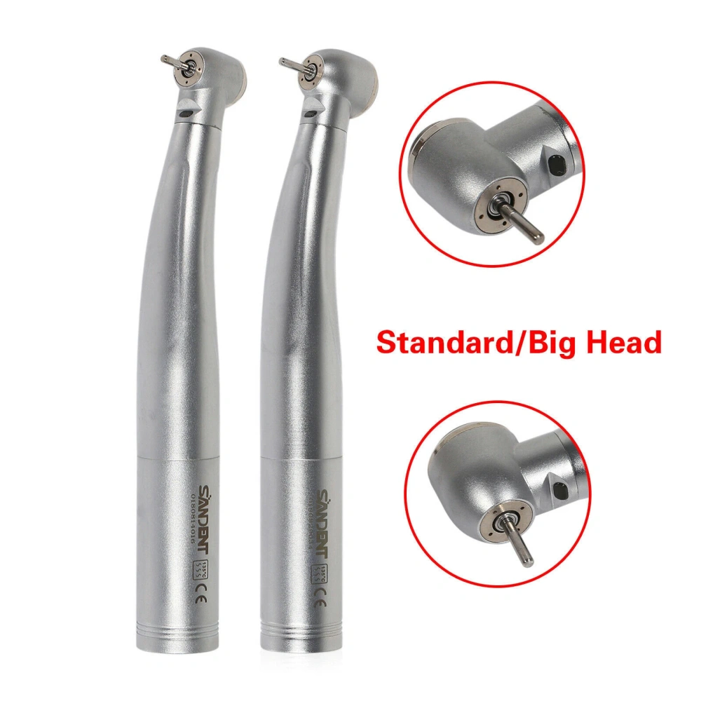 SANDENT Dental LED Fiber Optic Turbine handpiece fit KaVo Multiflex Coupler standard head/large head