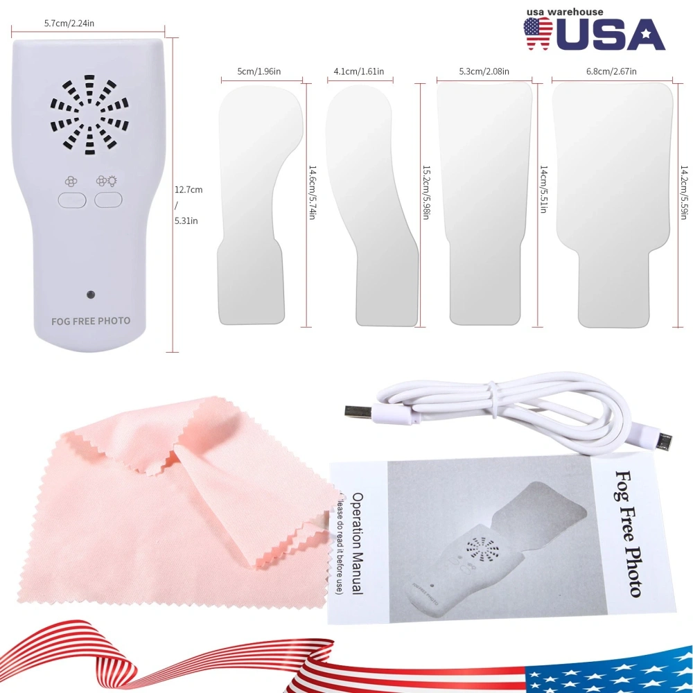 Dental Occlusal Fog Free LED Intra Oral Photo System 4 Mirror Anti-Fog