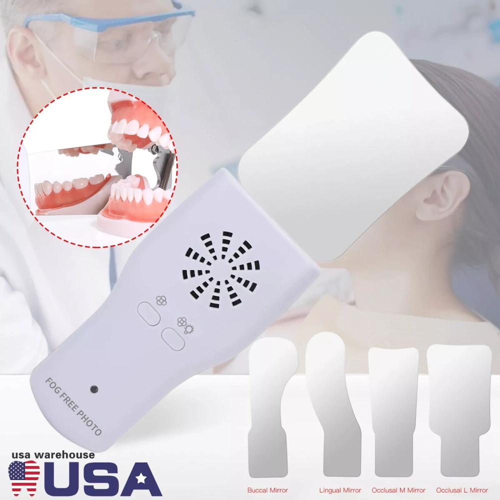 Dental Occlusal Fog Free LED Intra Oral Photo System 4 Mirror Anti-Fog
