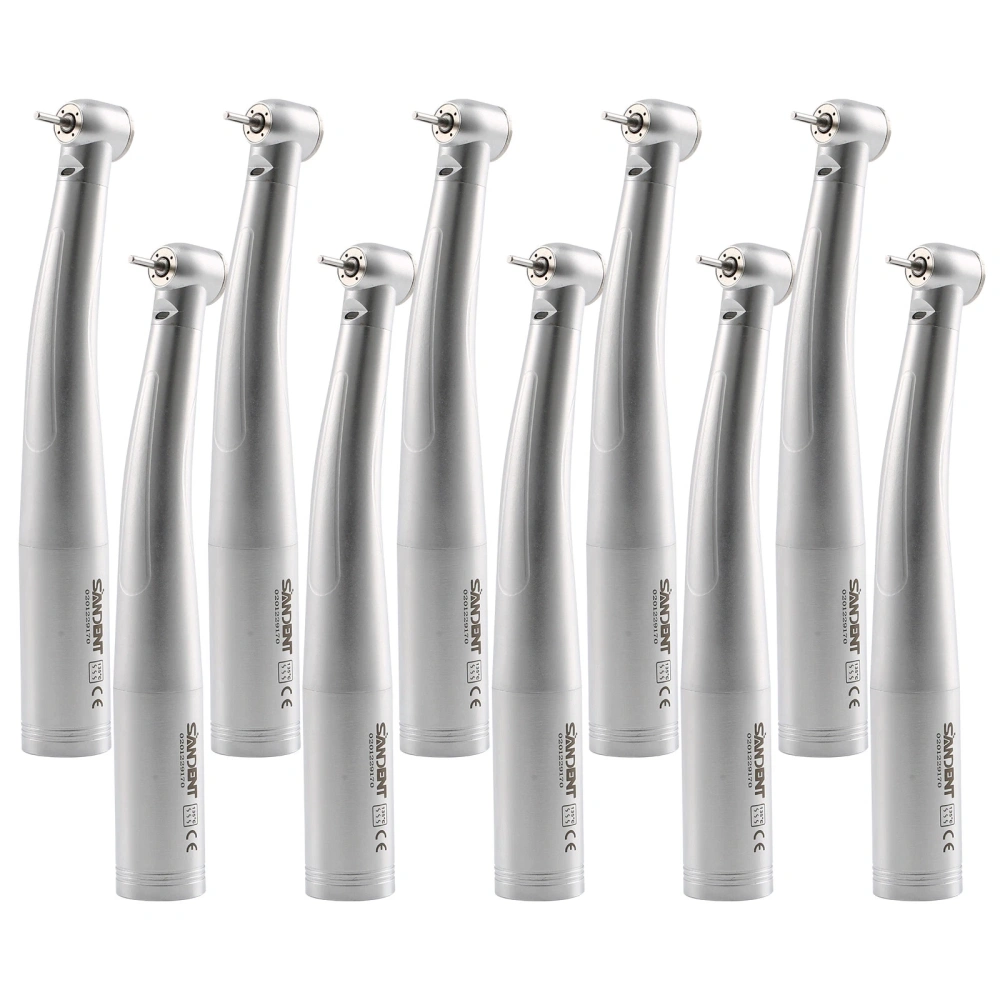 SANDENT Dental LED Fiber Optic Turbine handpiece fit KaVo Multiflex Coupler standard head/large head