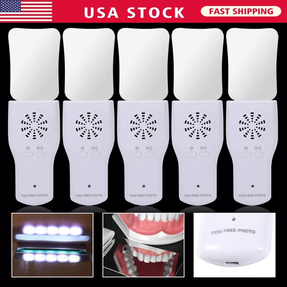 Dental Occlusal Fog Free LED Intra Oral Photo System 4 Mirror Anti-Fog