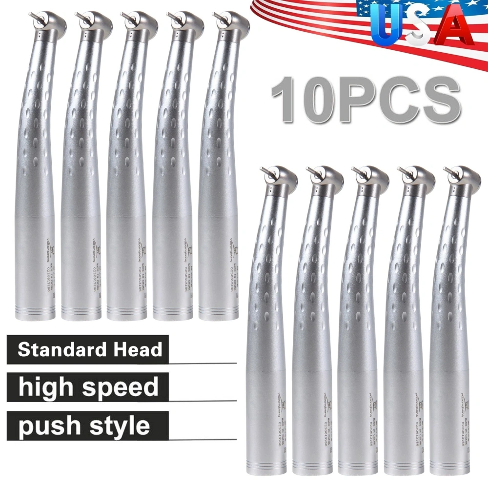 Dental High Speed Turbine Handpiece Standard Head/Large head fit KaVo Non-LED coupler
