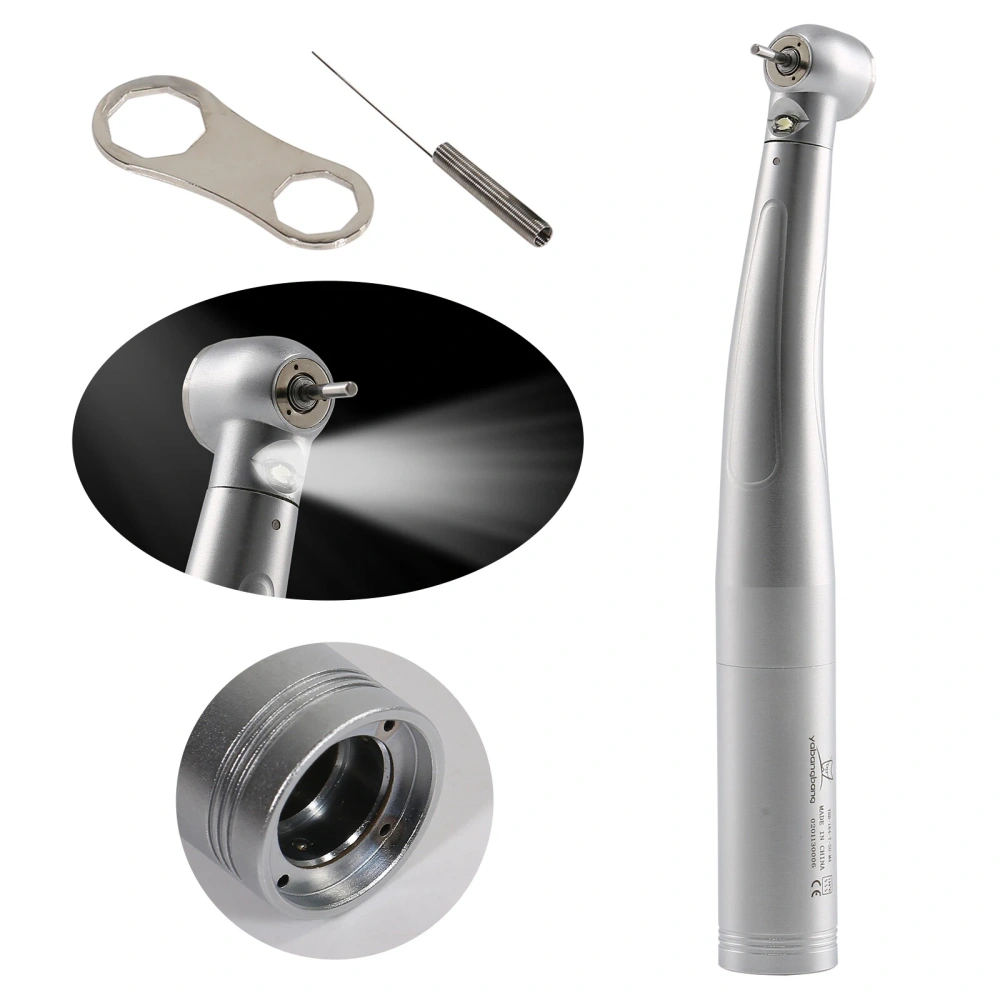 Dental LED E-generator High Speed Handpiece Turbine Large head + Quick Coupler 4Hole fit KaVo