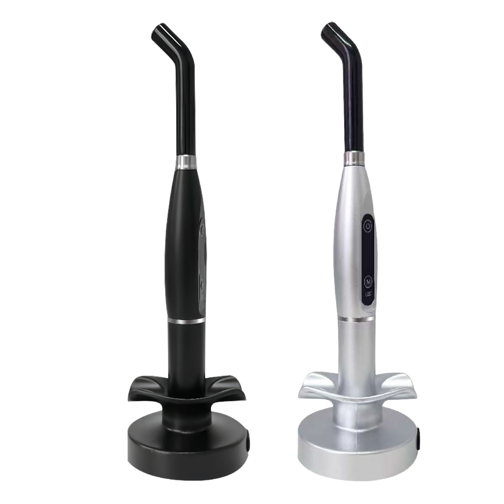Dental Dentist Wireless Cordless LED Curing Light Lamp with charging base