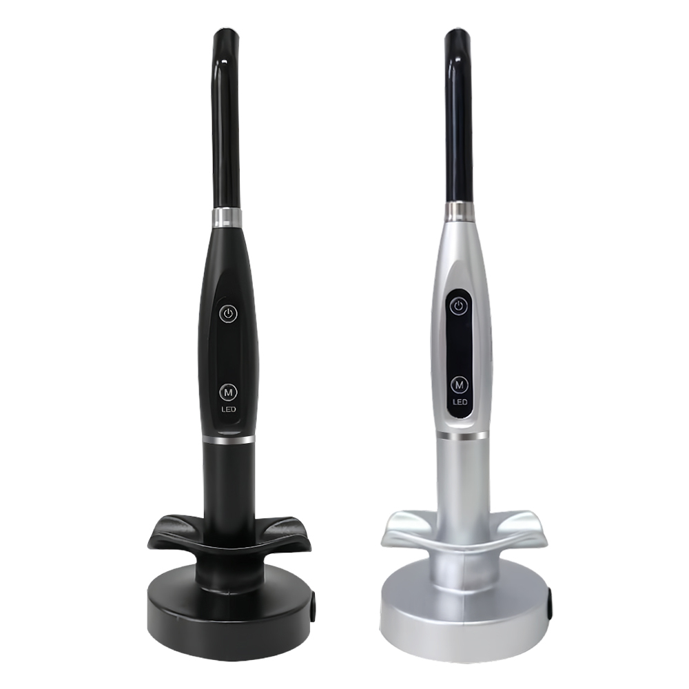 Dental Dentist Wireless Cordless LED Curing Light Lamp with charging base