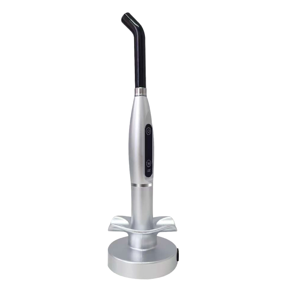 Dental Dentist Wireless Cordless LED Curing Light Lamp with charging base