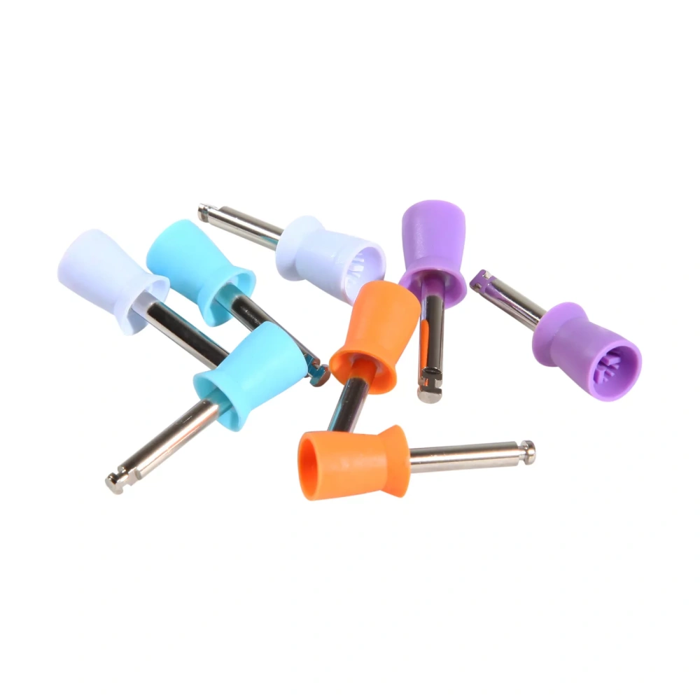 100Pcs Dental Rubber Prophy Teeth Polish Polishing Cups Latch Type Brushes