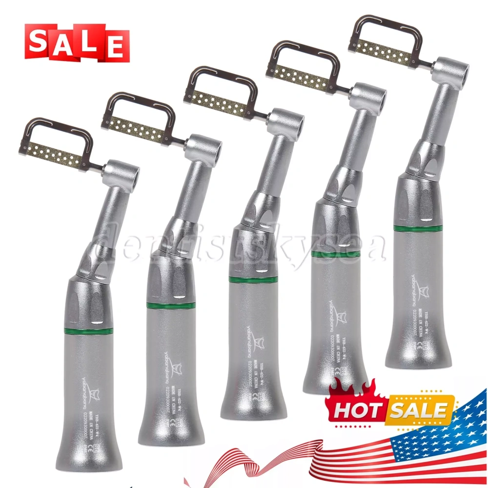 Dental Ortho Contra Angle 4:1 Contra Angle Handpiece Interproximal Strip IPR Kit