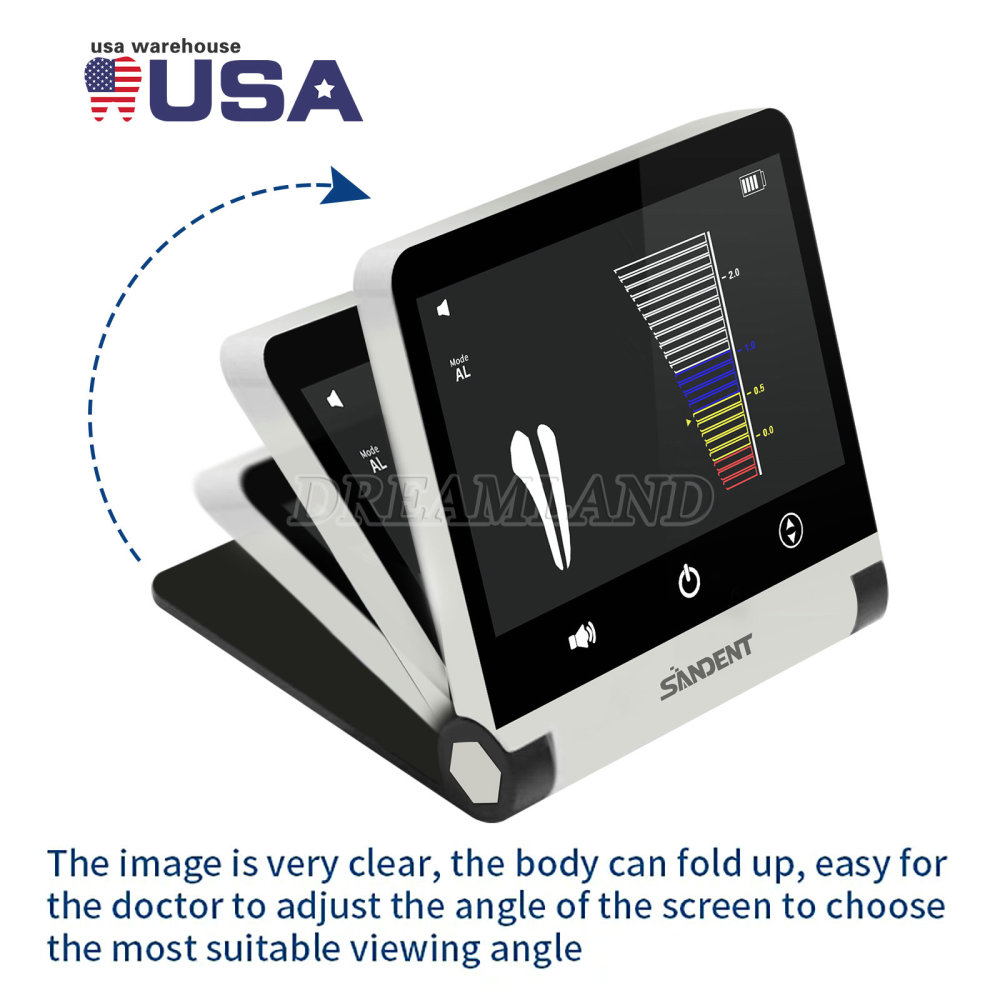 Dental Endodontic Apex Locator Root Canal Finder Meter Measurement color LCD screen