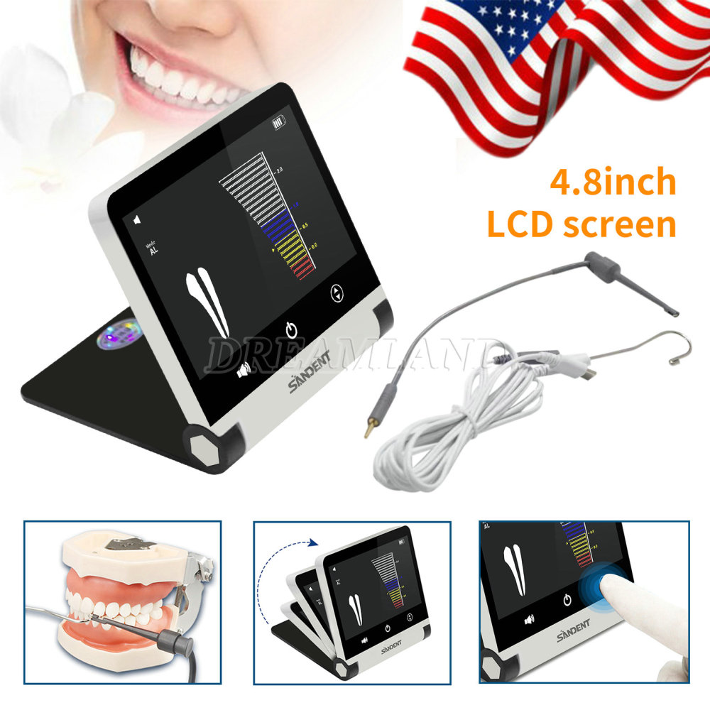 Dental Endodontic Apex Locator Root Canal Finder Meter Measurement color LCD screen