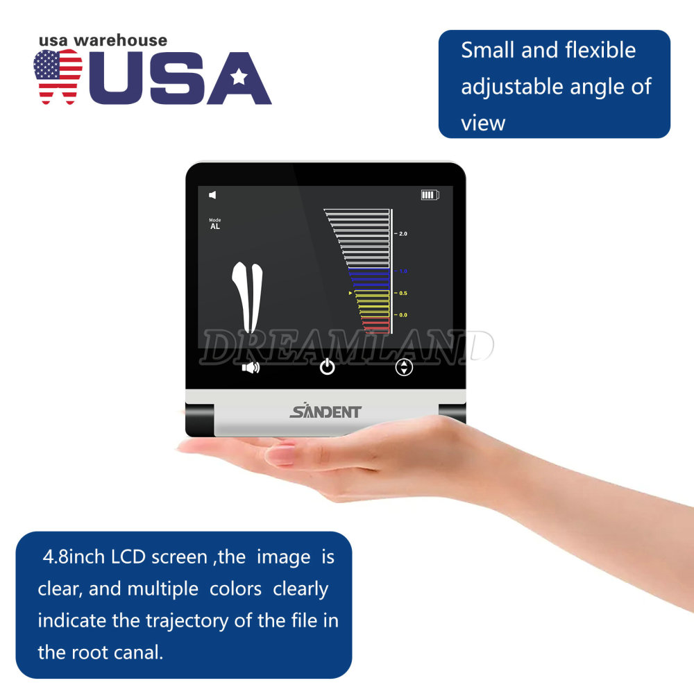 Dental Endodontic Apex Locator Root Canal Finder Meter Measurement color LCD screen