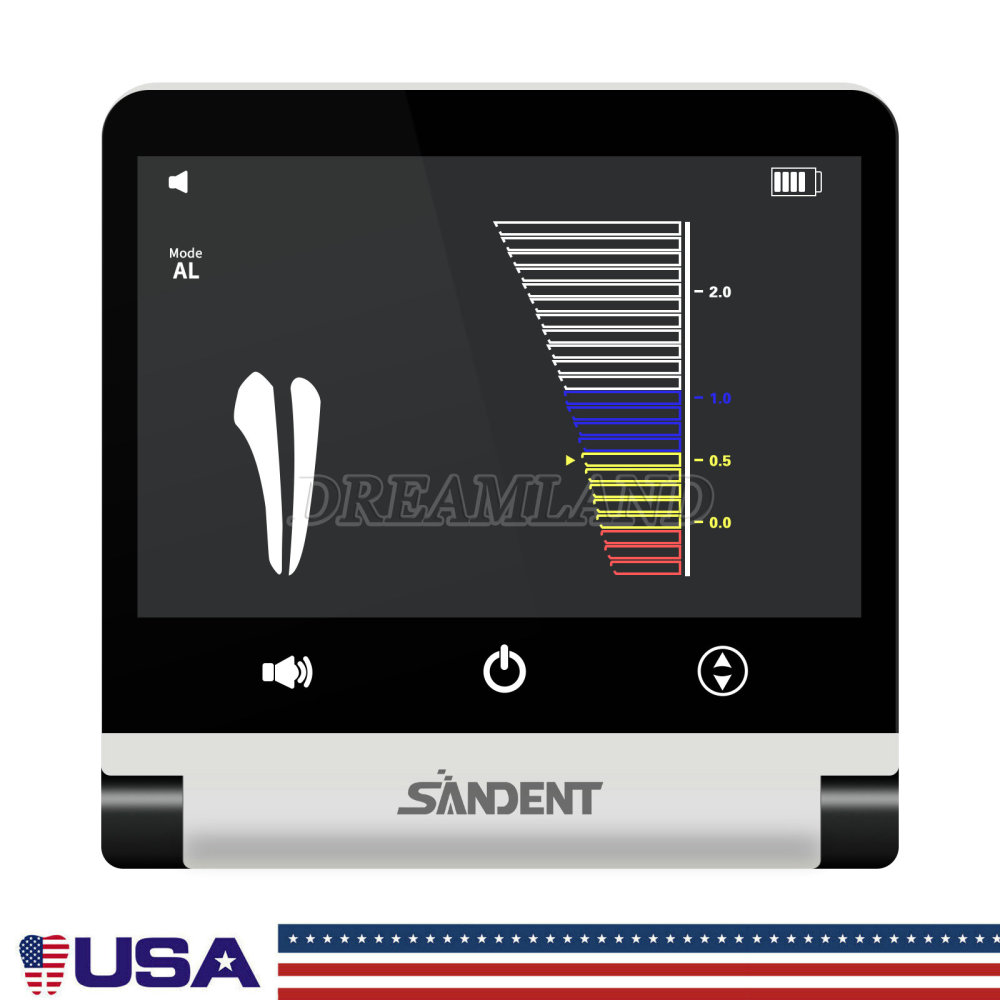 Dental Endodontic Apex Locator Root Canal Finder Meter Measurement color LCD screen