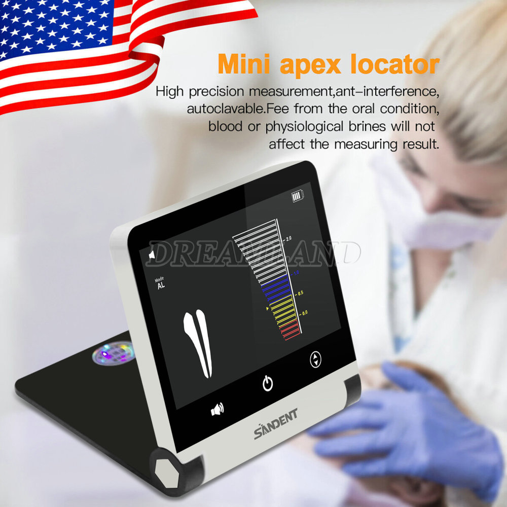 Dental Endodontic Apex Locator Root Canal Finder Meter Measurement color LCD screen