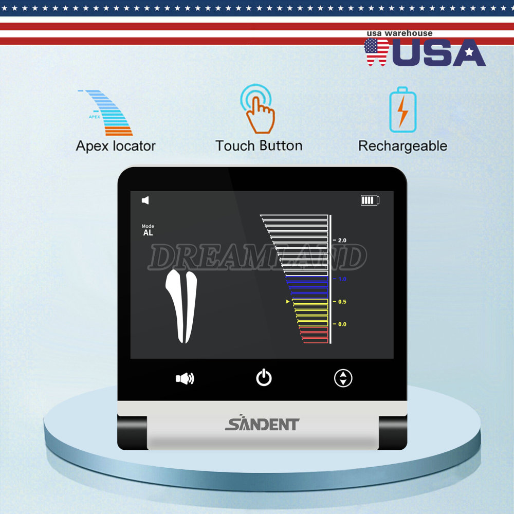 Dental Endodontic Apex Locator Root Canal Finder Meter Measurement color LCD screen