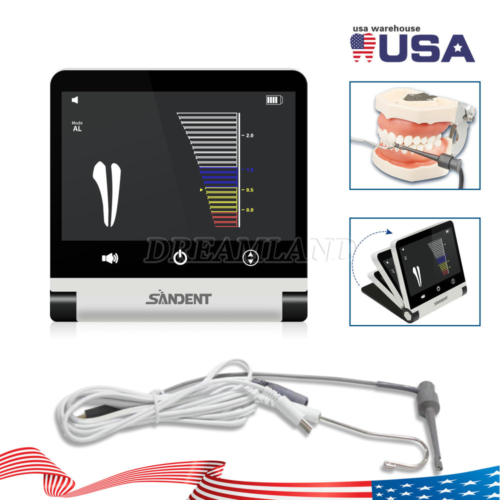 Dental Endodontic Apex Locator Root Canal Finder Meter Measurement color LCD screen