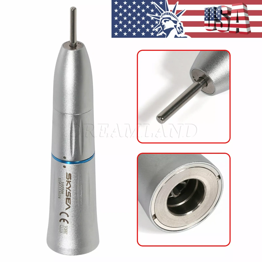 SKYSEA Dental Low Speed Handpiece Internal Water spray Contra Angle/Straight Air Motor handpiece 4Hole