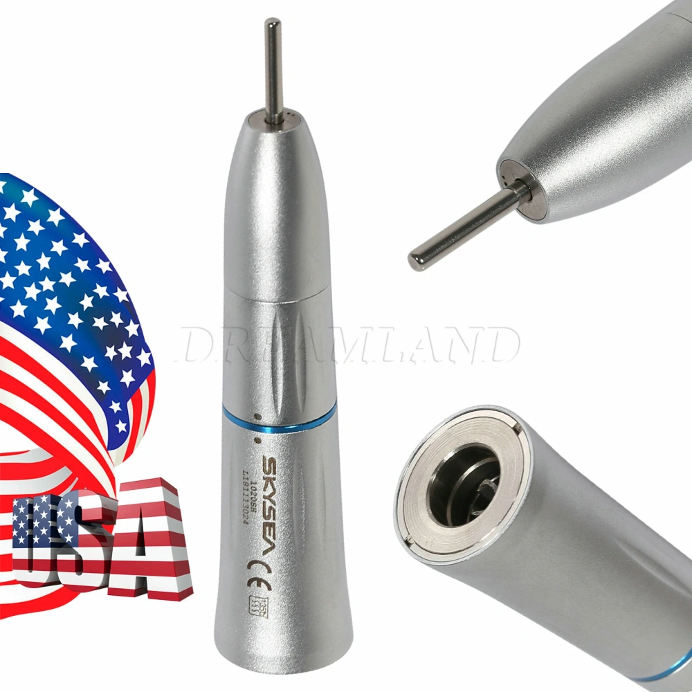 SKYSEA Dental Low Speed Handpiece Internal Water spray Contra Angle/Straight Air Motor handpiece 4Hole