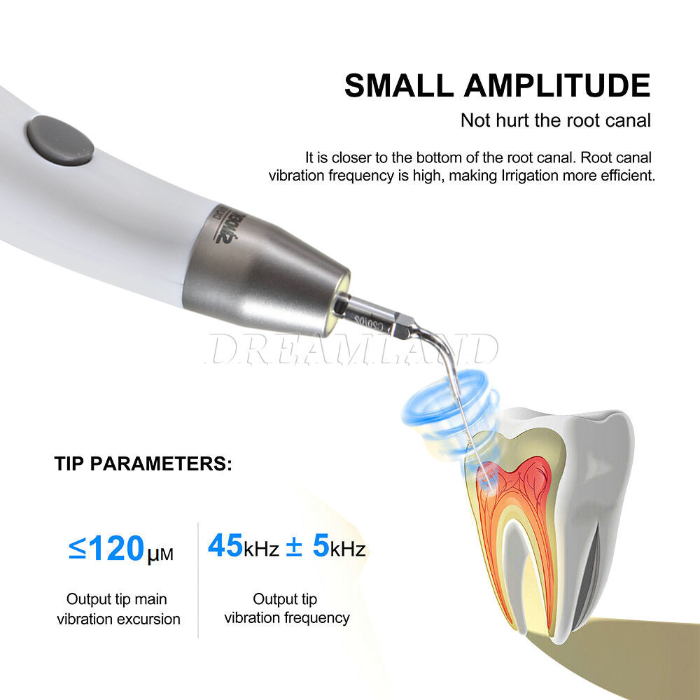 Ultrasonic Dental Endo Ultra Activator Irrigator Root Canal Scaling Tips 6 Tip