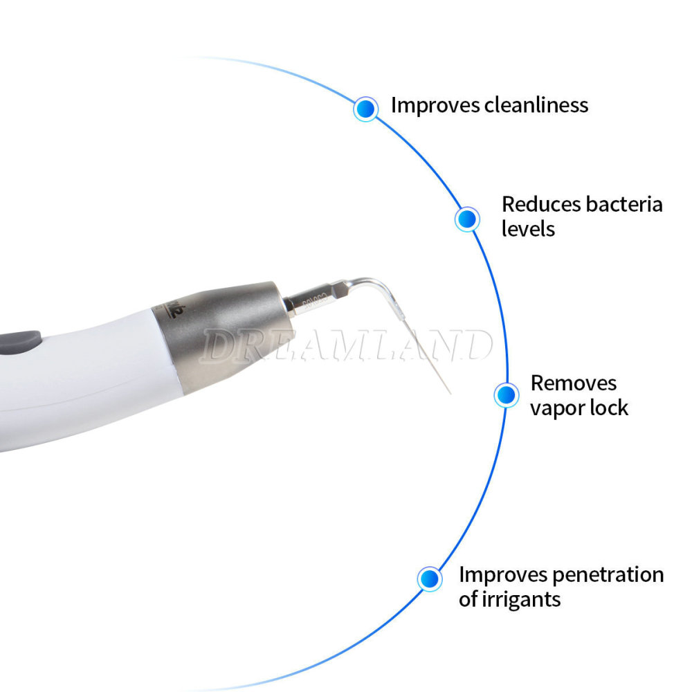 Ultrasonic Dental Endo Ultra Activator Irrigator Root Canal Scaling Tips 6 Tip