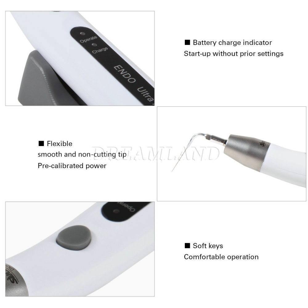 Ultrasonic Dental Endo Ultra Activator Irrigator Root Canal Scaling Tips 6 Tip