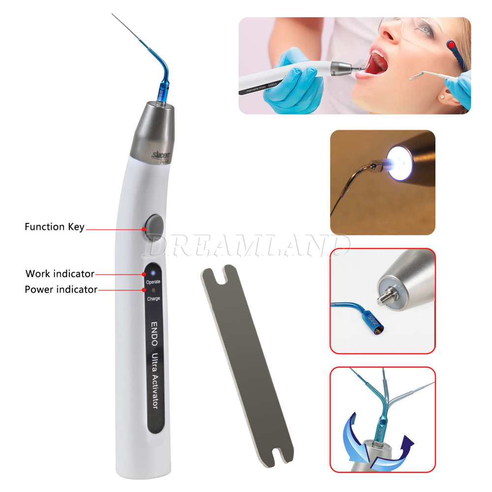 Ultrasonic Dental Endo Ultra Activator Irrigator Root Canal Scaling Tips 6 Tip