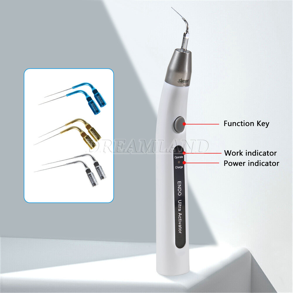 Ultrasonic Dental Endo Ultra Activator Irrigator Root Canal Scaling Tips 6 Tip