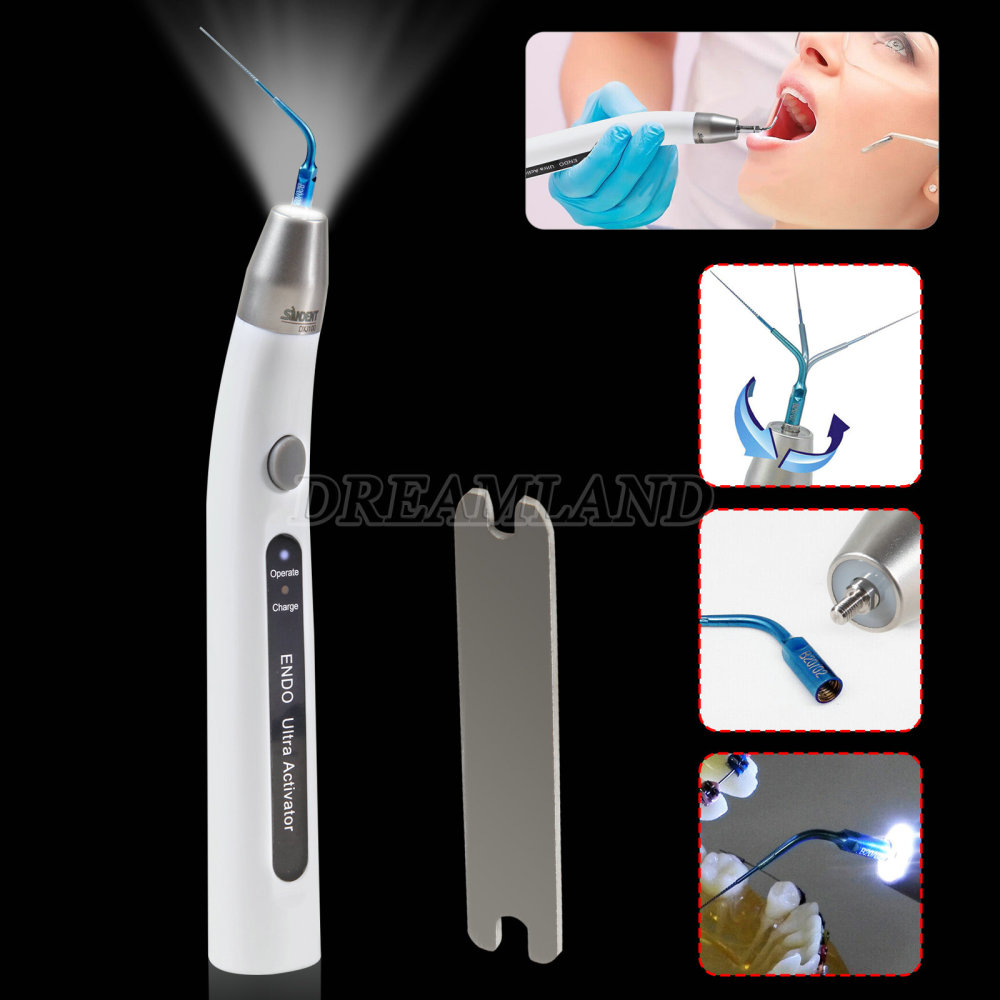 Ultrasonic Dental Endo Ultra Activator Irrigator Root Canal Scaling Tips 6 Tip