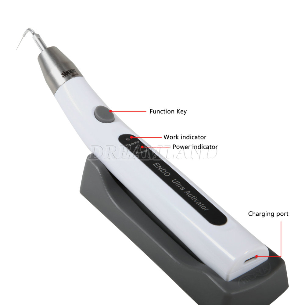 Ultrasonic Dental Endo Ultra Activator Irrigator Root Canal Scaling Tips 6 Tip