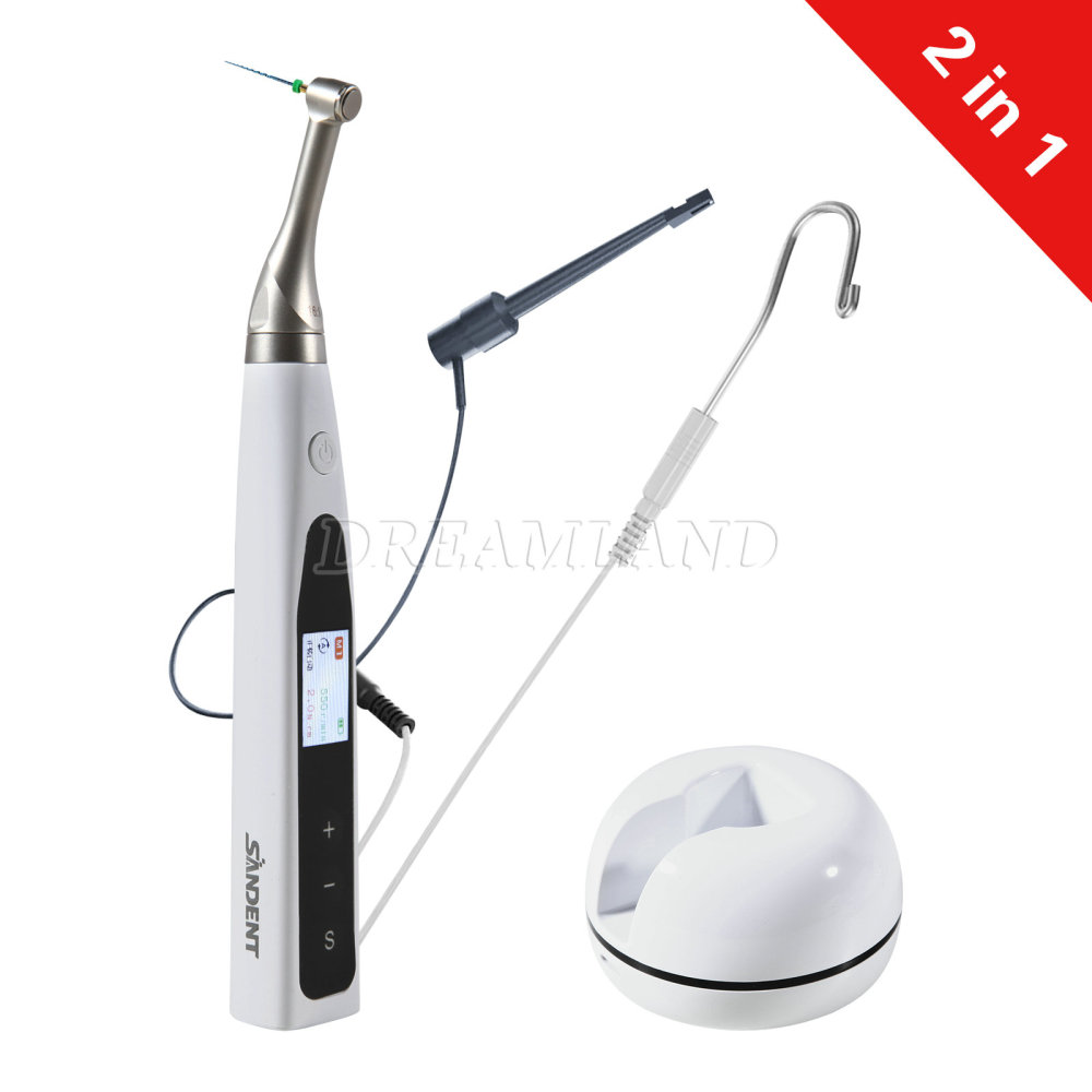 SANDENT 2 in 1 Dental Cordless Endodontics Endo Motor w/ Apex Locator