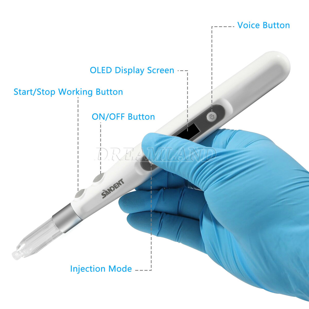 Dental Oral Local Painless Anesthesia Injection Device Pen Set