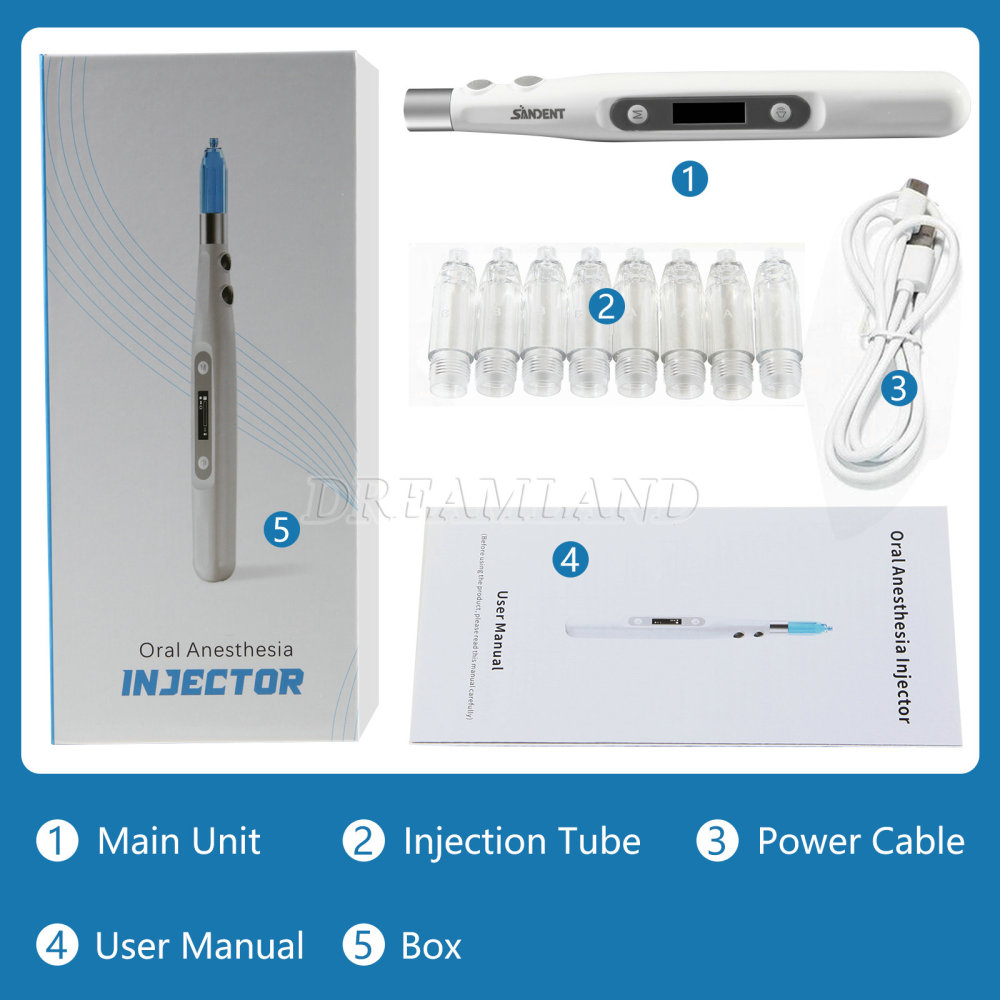 Dental Oral Local Painless Anesthesia Injection Device Pen Set