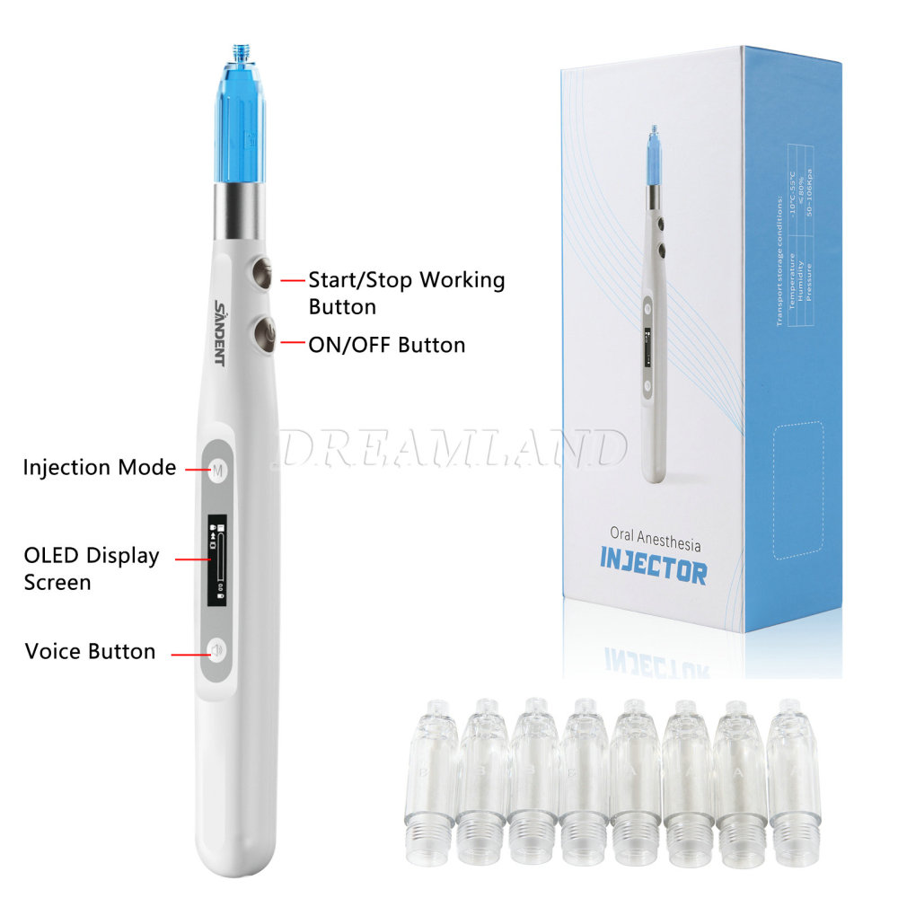 Dental Oral Local Painless Anesthesia Injection Device Pen Set