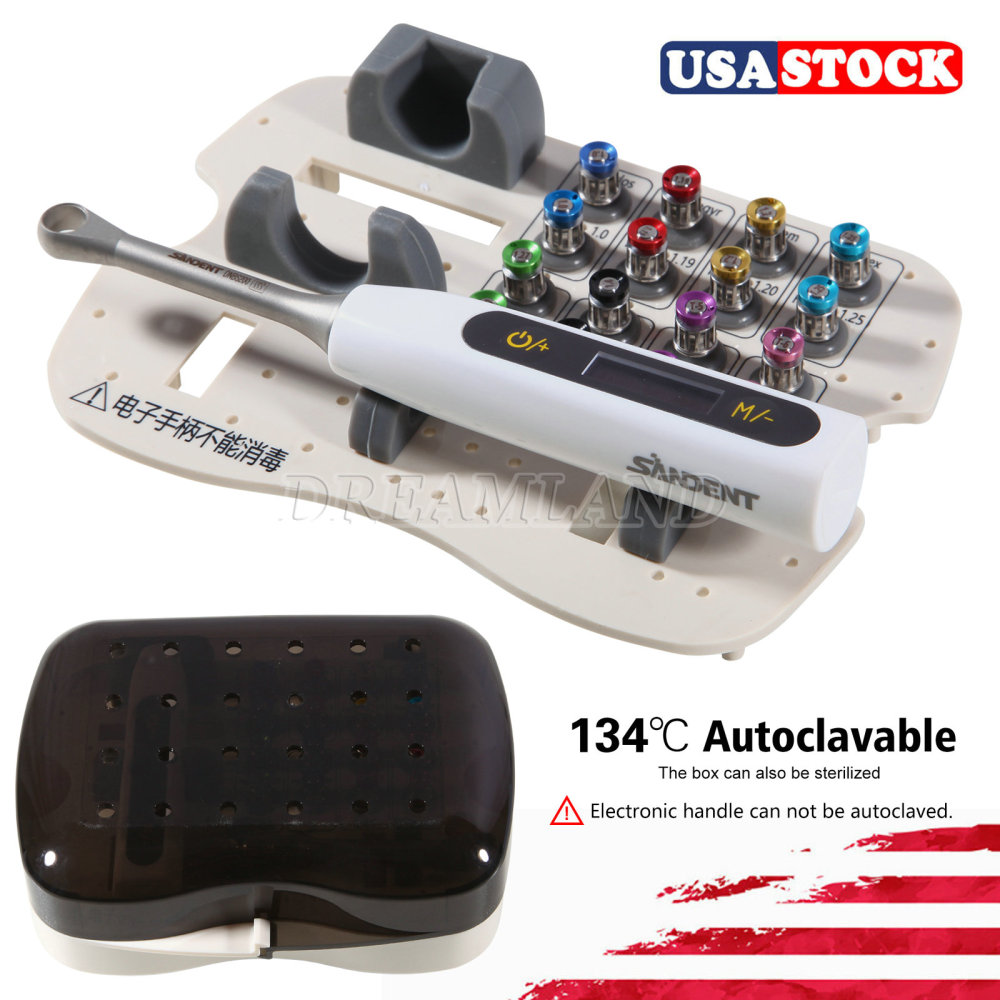 Dental Electric Universal Implant Wrench Prosthetic Kit Ratchet Drivers