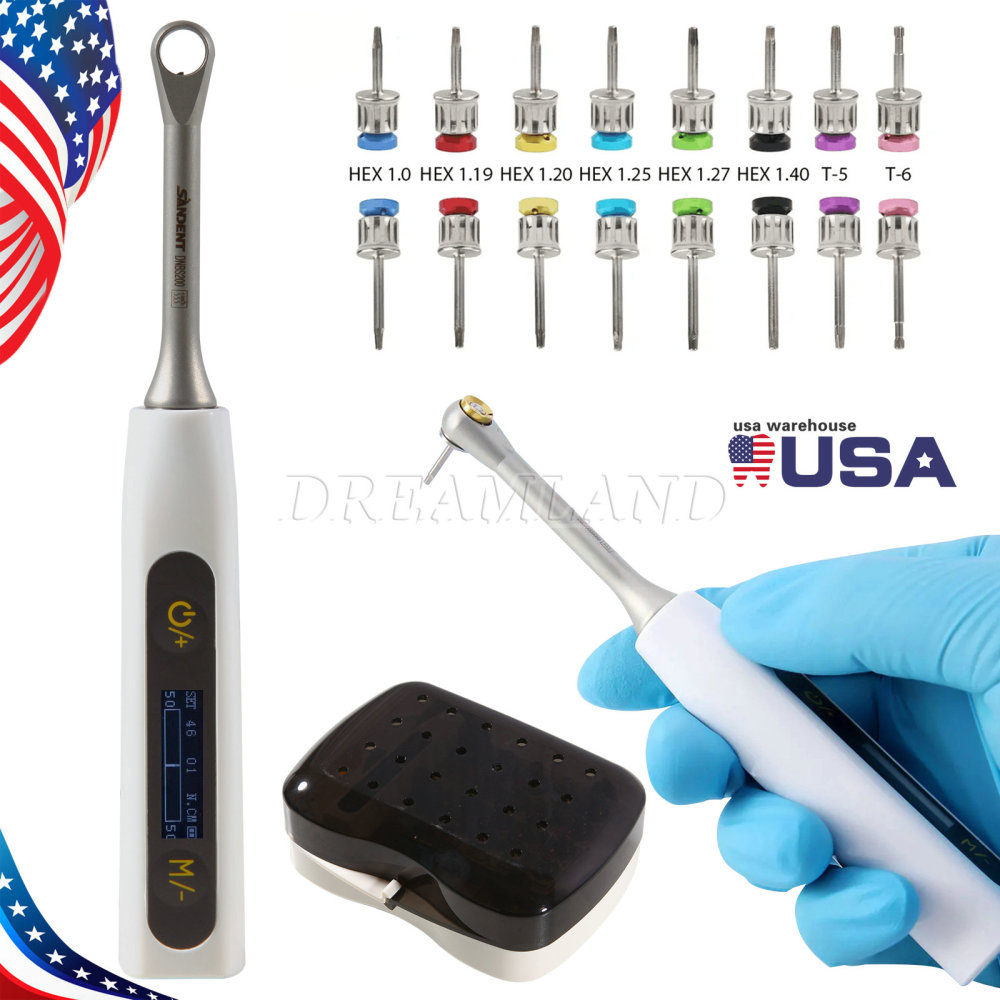 Dental Electric Universal Implant Wrench Prosthetic Kit Ratchet Drivers