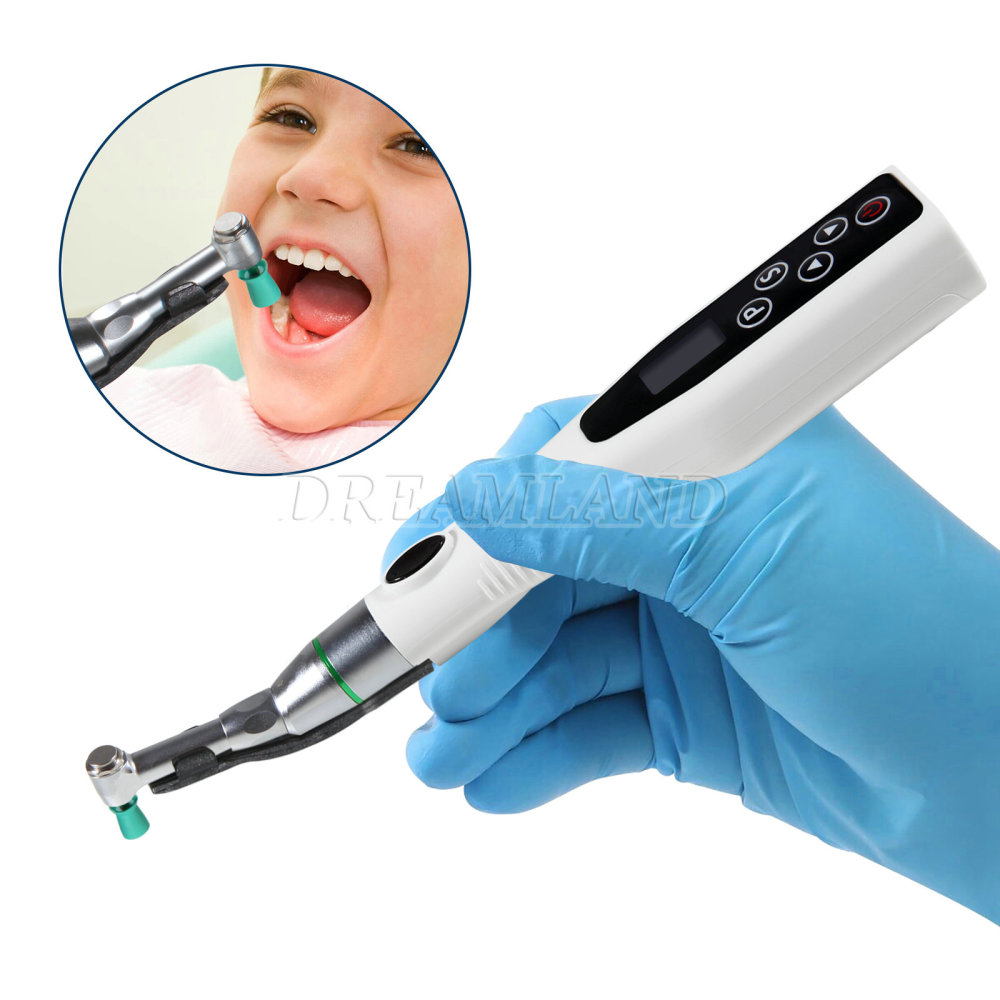 Dental Cordless Hygiene Prophy Polishing Handpiece 4:1 LED Motor fit prophy cups