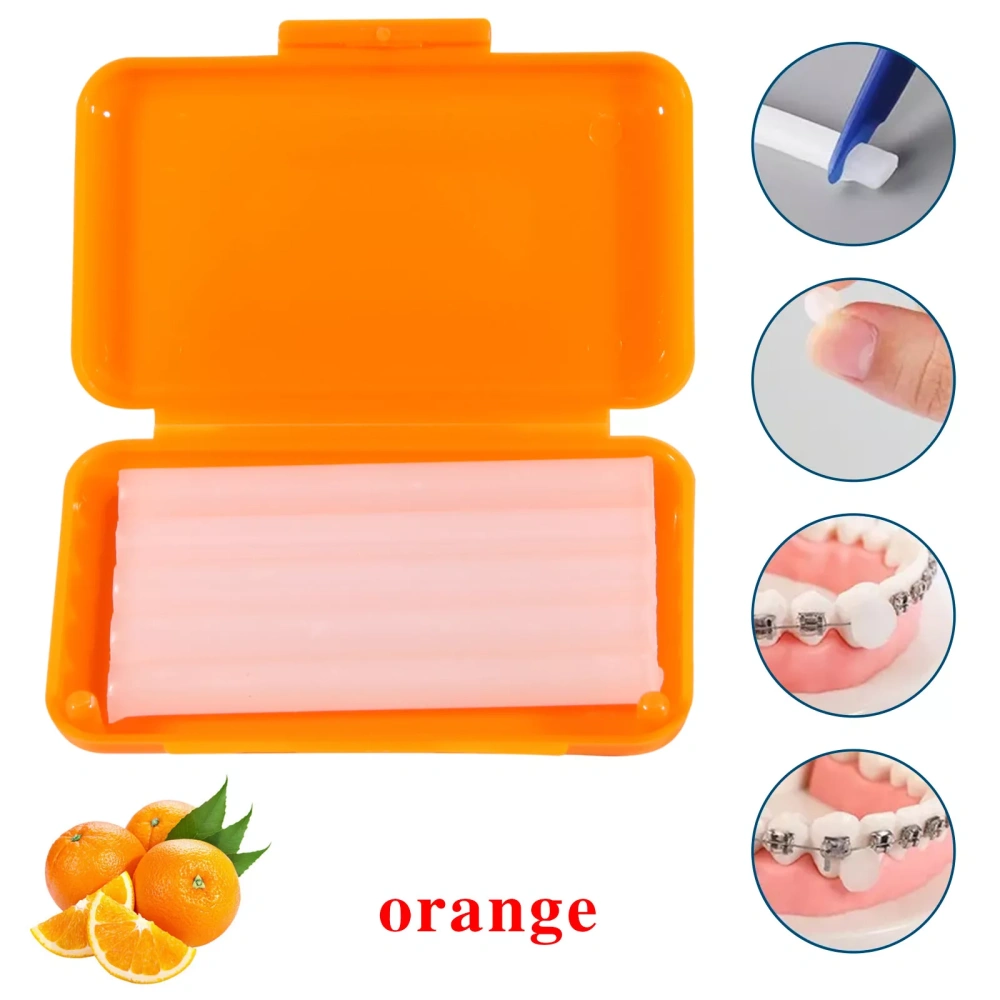 Dental Ortho Relief Wax fit Brackets Braces Gum Irritation 10 Scents