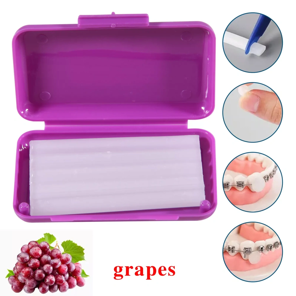 Dental Ortho Relief Wax fit Brackets Braces Gum Irritation 10 Scents