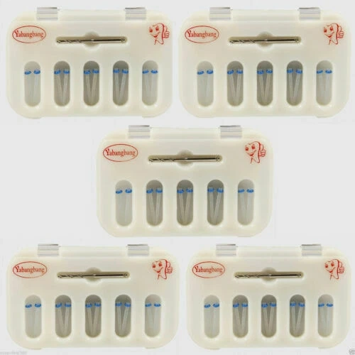 Dental Fiber Post Resin Post Screw Thread Quartz & Drill Kit 1.2 1.4 1.6 1.8MM