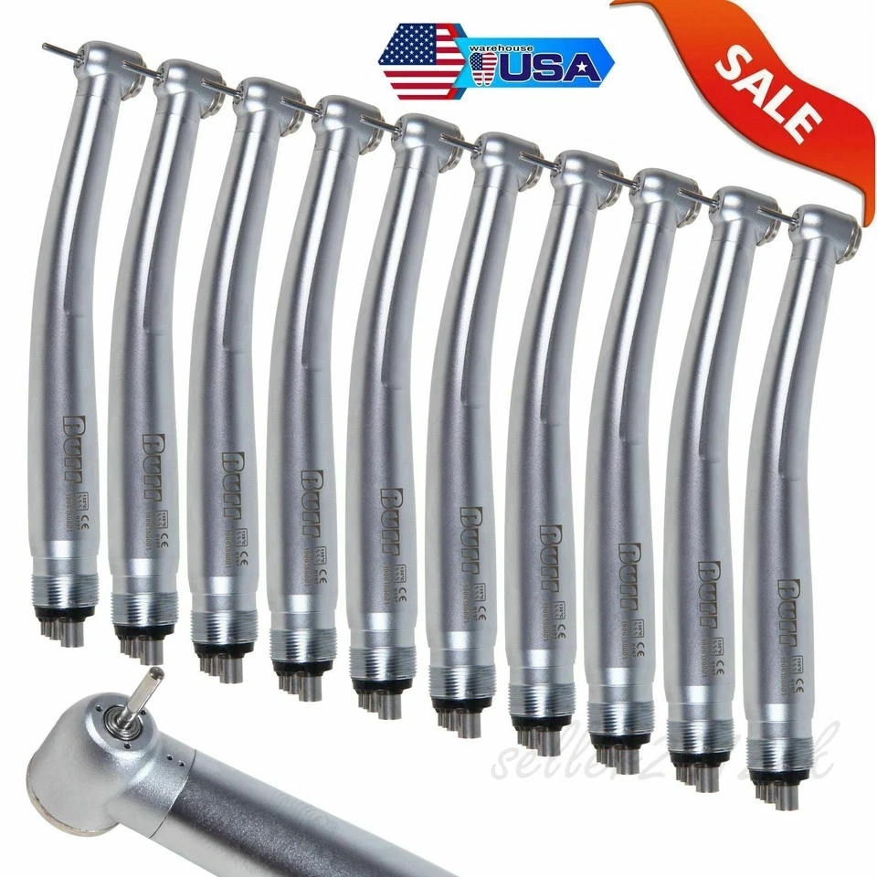 NSK PANA MAX Style Dental High Speed Handpiece Push Button 4Hole BURR