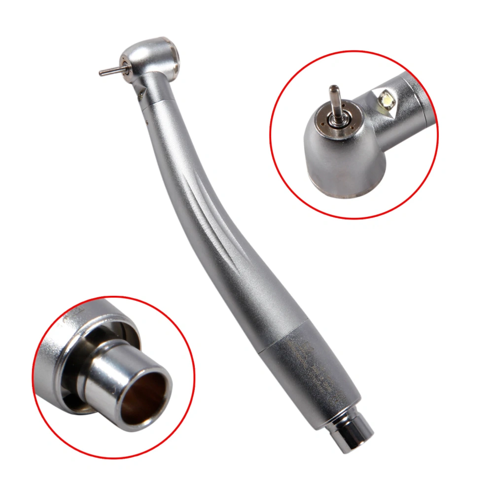 NSK type Dental E-generator LED Handpiece High Speed / NSK type Black quick coupler 4 Hole / rotor cartridge