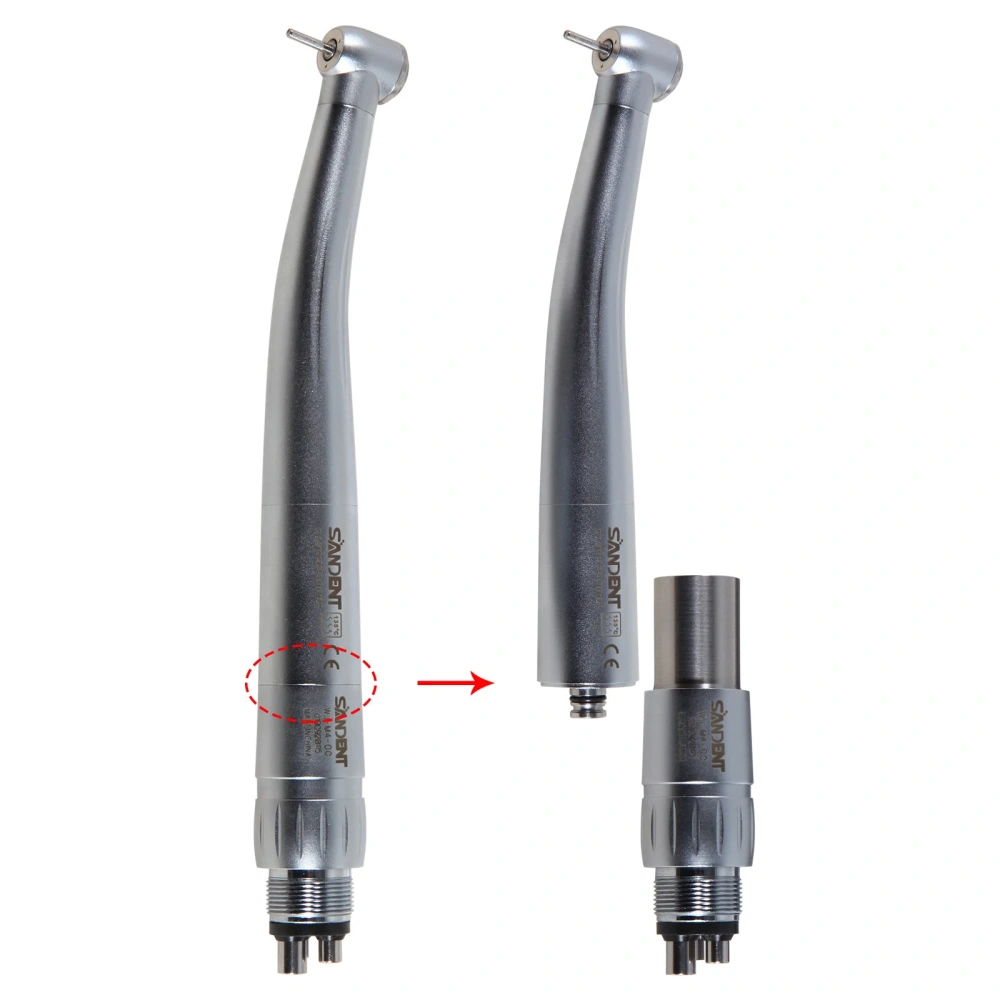 SANDENT NSK Style Dental High speed Handpiece / non-LED Quick Coupler/rotor cartridge