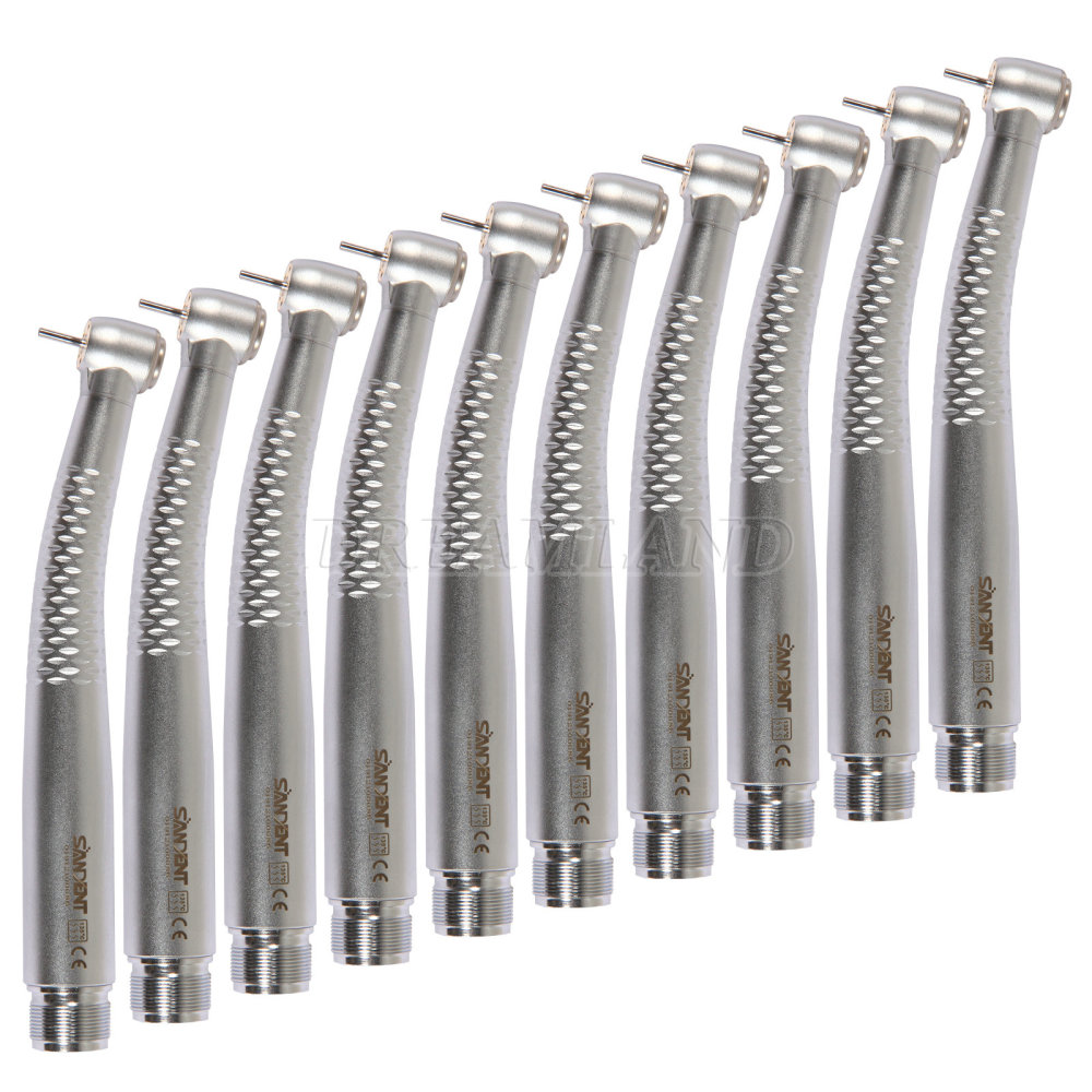 Dental E-generator Shadowless 6 LED High Speed Handpiece 6 Way Sprays 2/4Hole