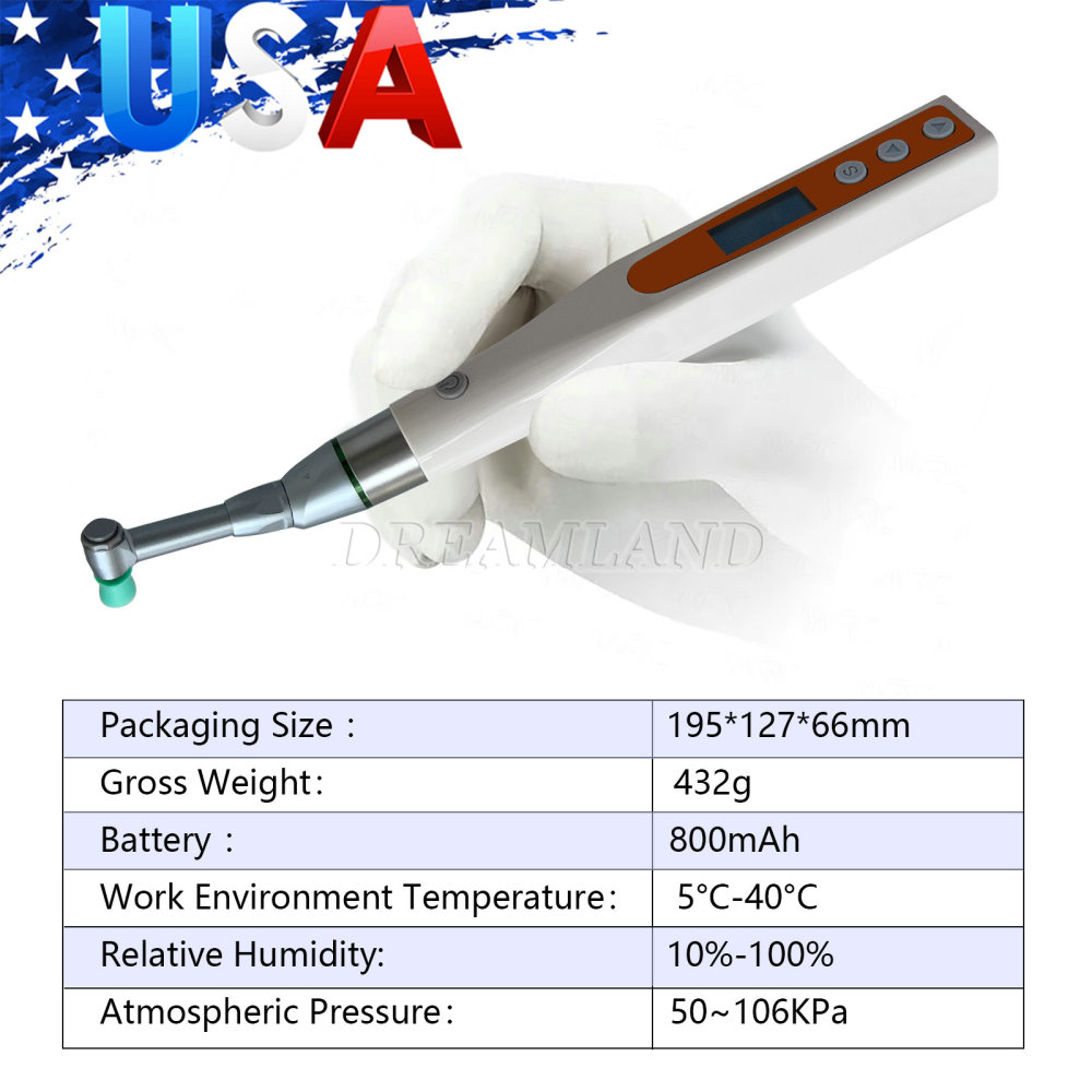 Dental Electric Wireless Hygiene Prophy Handpiece 4:1 Reciprocating Polishing fit prophy cups
