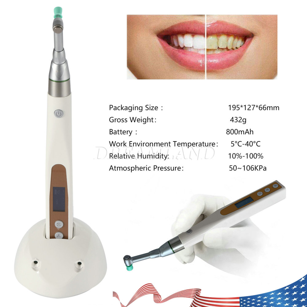 Dental Electric Wireless Hygiene Prophy Handpiece 4:1 Reciprocating Polishing fit prophy cups