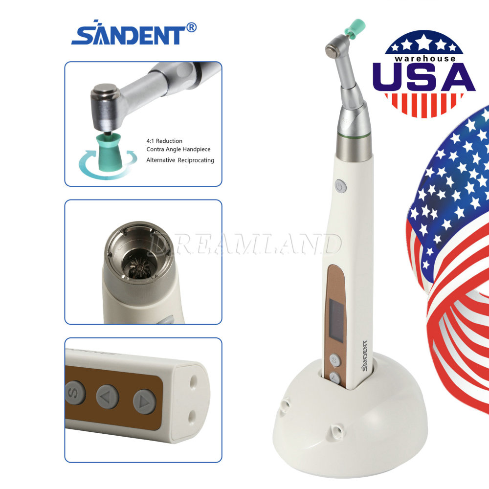 Dental Electric Wireless Hygiene Prophy Handpiece 4:1 Reciprocating Polishing fit prophy cups