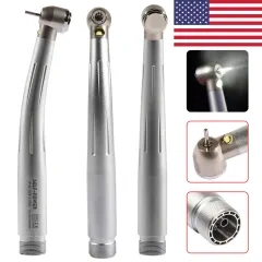Dental Fiber Optic Handpiece E-generator Self-power High Speed 4Hole Turbine